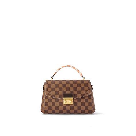 lv 1888 bag|Braided Croisette Damier Ebene .